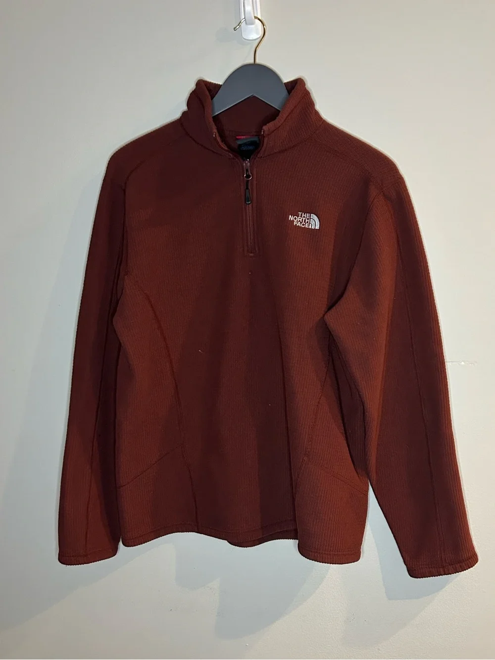 The North Face Half-Zip Fleece Jacket - Terracotta Medium